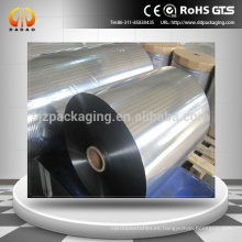 Alta calidad de aluminio PET film / película de poliéster metalizado / mylar reflectante